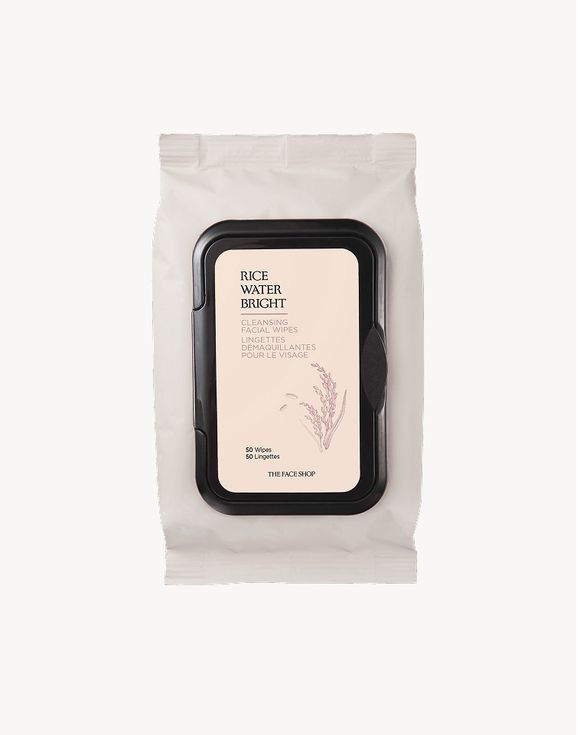 The Face Shop Rice Water Bright Cleansing Facial Wipes