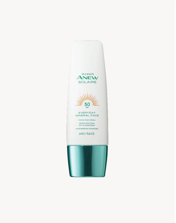 Isa Knox Anew Solaire Everyday Mineral Face Protection Cream Broad Spectrum SPF 50