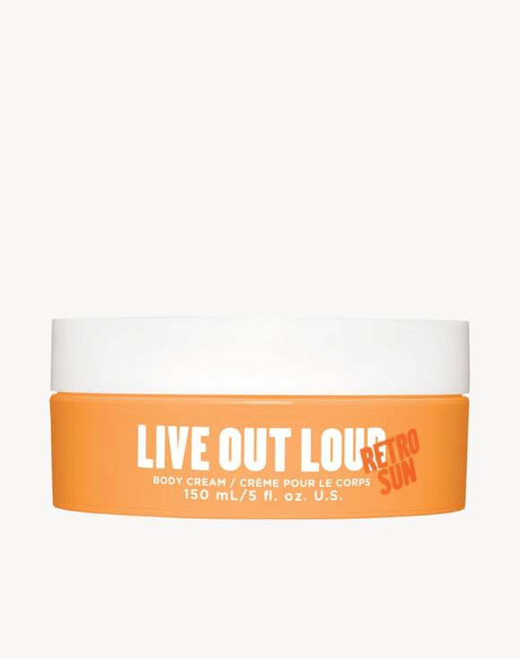 Live Out Loud Retro Sun Body Cream