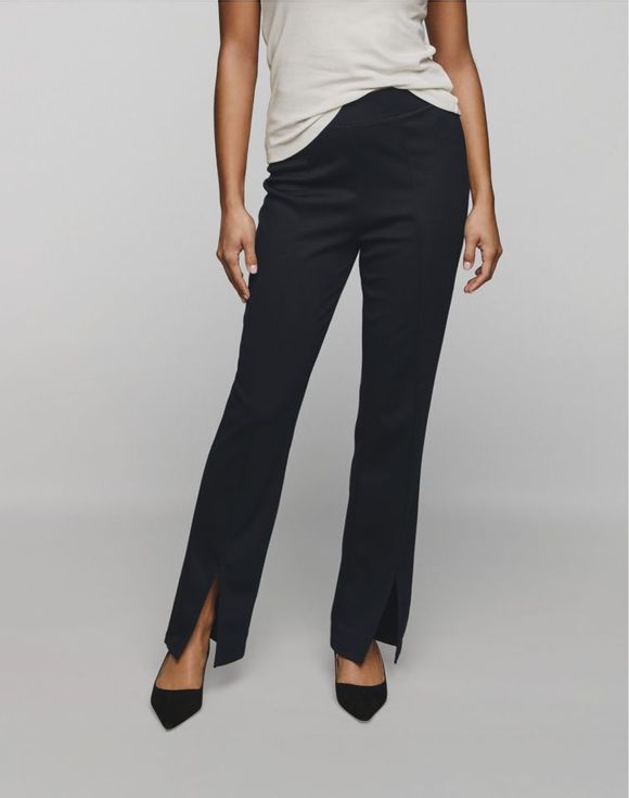 Avon Split-Hem Pants - image