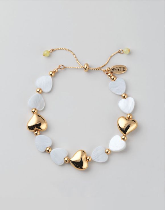 Mother of Pearl Sincere Heart Bracelet