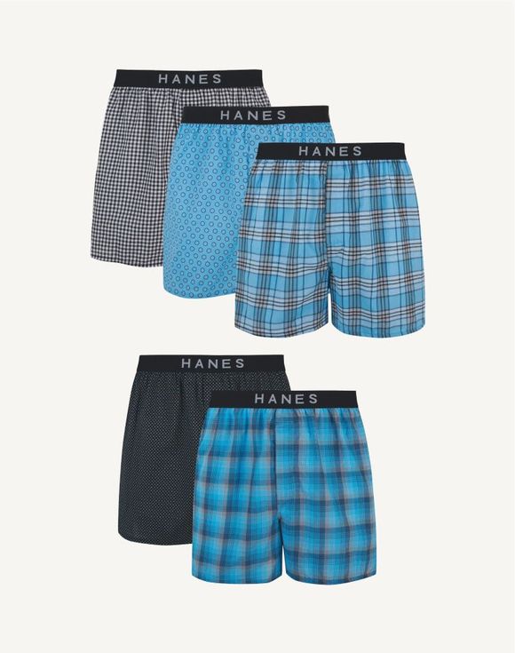 Hanes Ultimate® Men’s Boxer Underwear 5-Pack  (798BP5)
