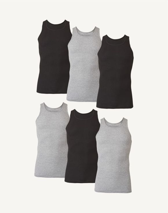 Hanes Ultimate® ComfortSoft Men's Tank  Undershirt 6-Pack (7993B6)