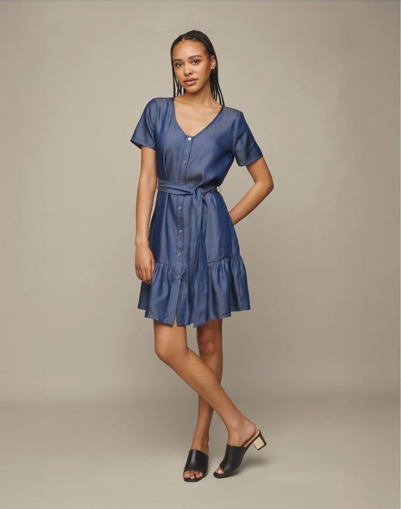 Chambray Dress - image