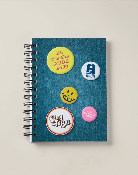 Avon Button Notebook - image