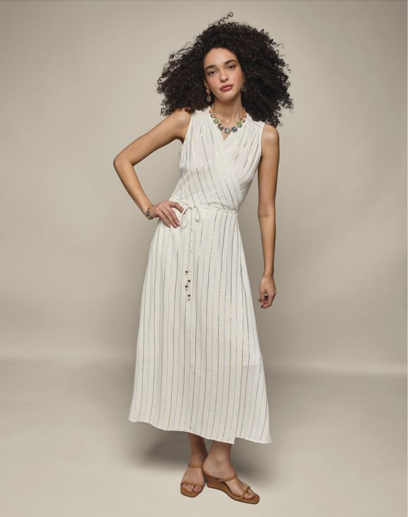 Metallic Stripe Wra… - image