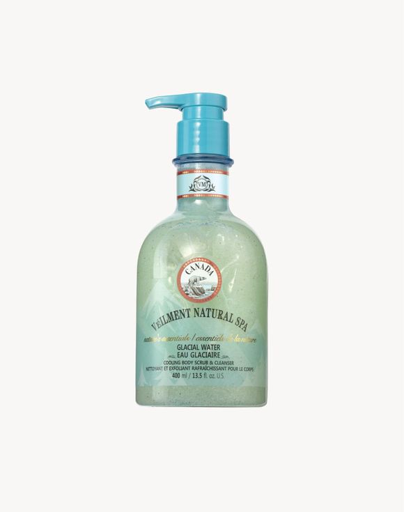 Veilment Natural Spa Glacier Water Cooling Body Scrub and Cleanser