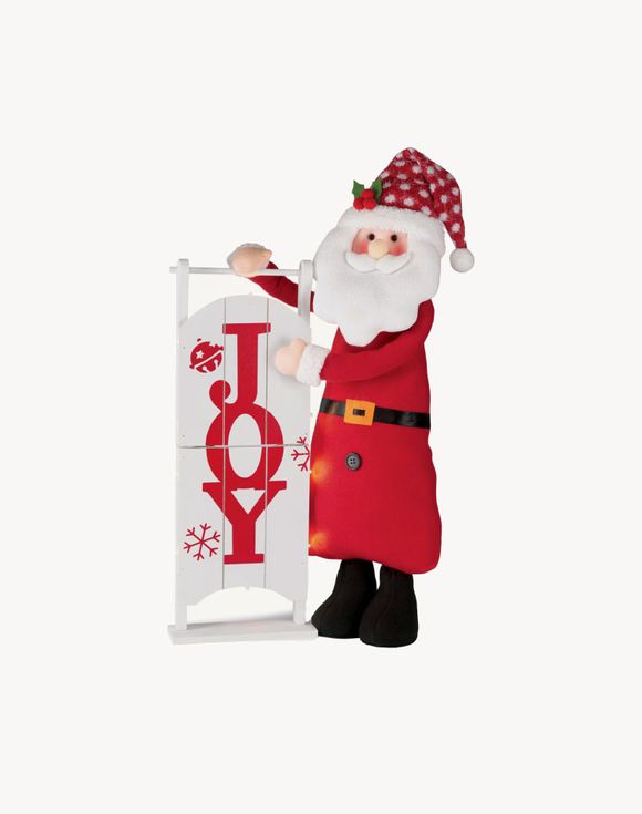 Sledding Christmas Greeter Light-Up