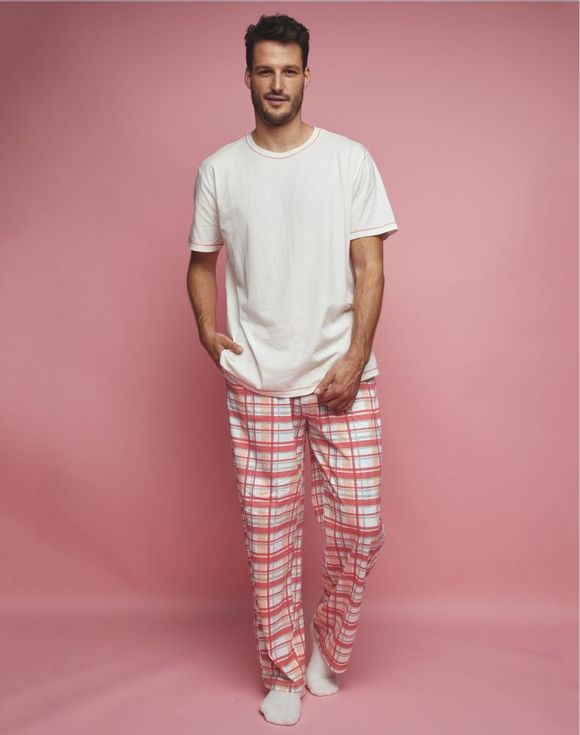 Men's Plaid PJ Set