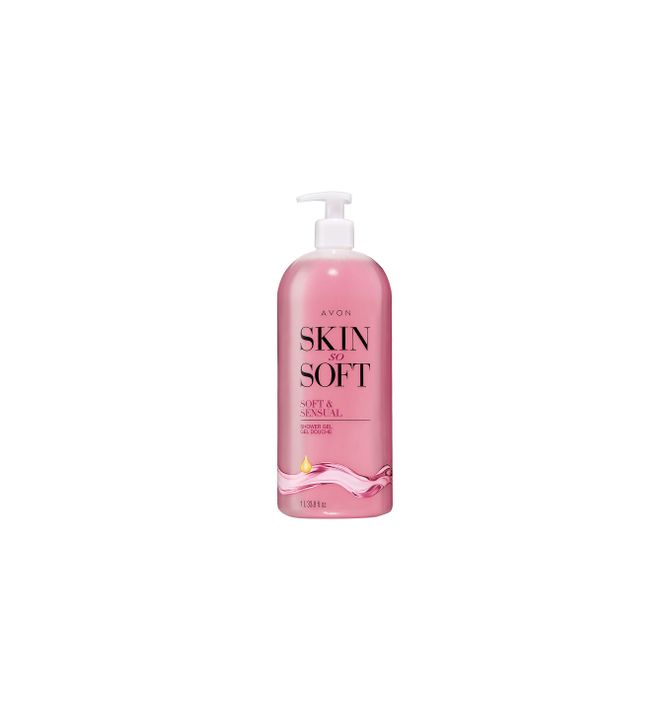 Skin So Soft BonusSize Soft & Sensual Shower Gel by AVON
