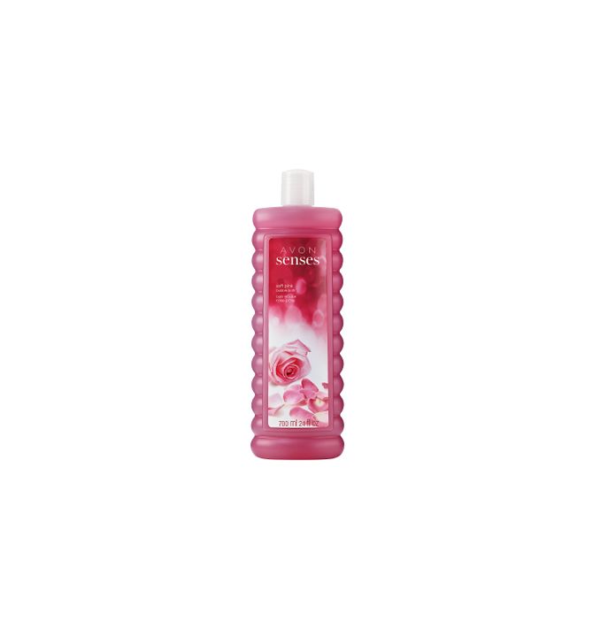 Avon Senses Soft Pink Bubble Bath by AVON