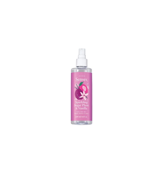 Avon Senses Sparkling Sugar Plum & Vanilla Hair & Body Mist