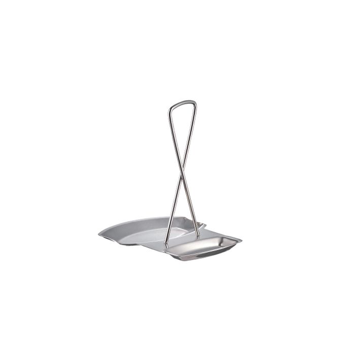 Stainless Steel Lid and Spoon Rest