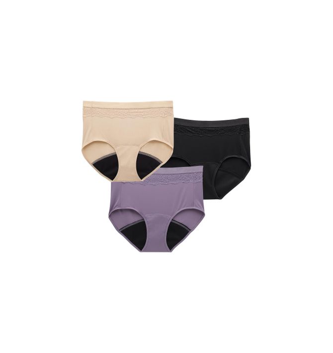 Bali Beautifully Confident with Leak Protection Liner Brief DFLLB1,