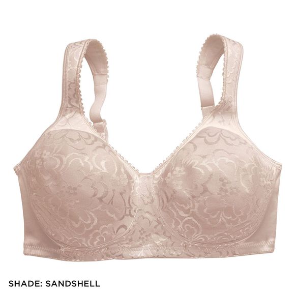 Playtex Comfort Revolution Contour Wire-free Bra - Sandshell