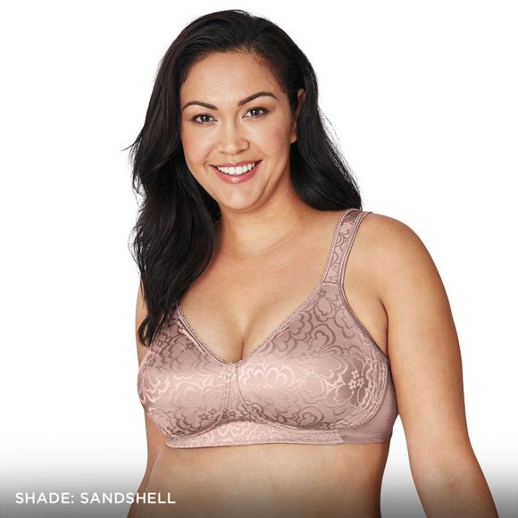 Playtex 18 Hour 4745 Ultimate Lift & Support Wirefree Bra Magenta