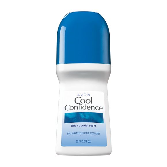 Cool Confidence Baby Powder Roll-On Antiperspirant Deodorant