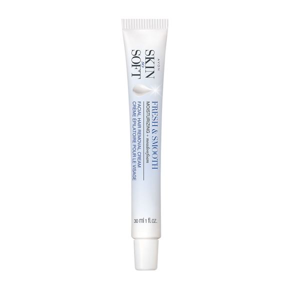 Avon Skin So Soft Fresh & Smooth Sensitive Skin Facial Hair Removal Cream