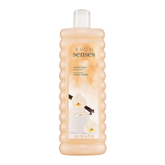 Avon Senses Vanilla Cream Bubble Bath