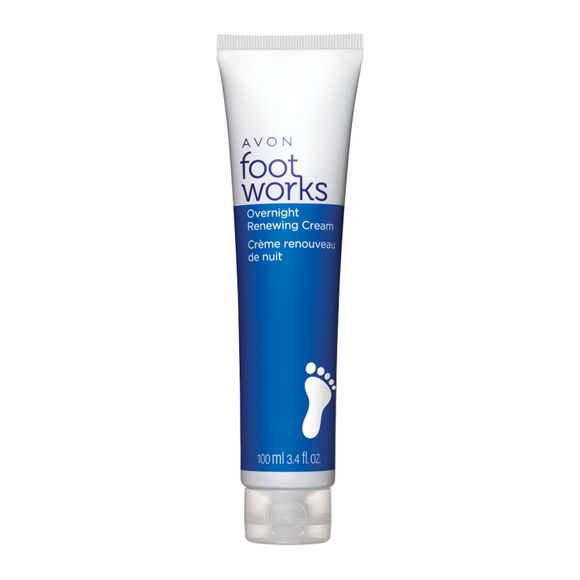 Avon Foot Works Overnight Renewing Cream