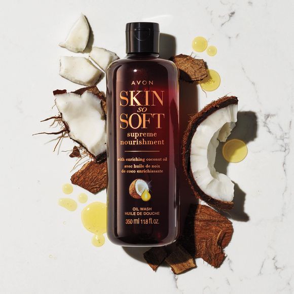 Skin So Soft Supreme Nourishment Enriching Coconut Oil Body Wash