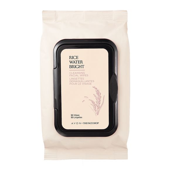 Rice Water Bright Cleansing Facial Wipes