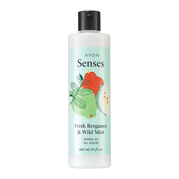Avon Senses Fresh Bergamot & Wild Mint Shower Gel by Avon