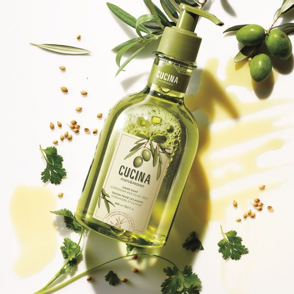 Fruits & Passion Cucina Hand Soap in Coriander & Olive Tree