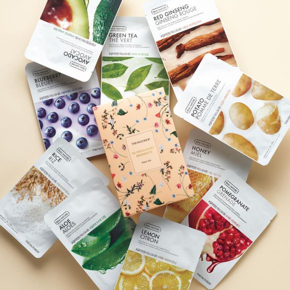 The Face Shop 10 Indulgent Moments Mask Set 