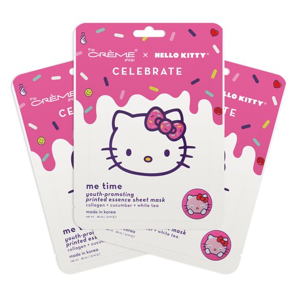The Creme Shop x Hello Kitty Celebrate Me-Time! Printed Essence Sheet Mask