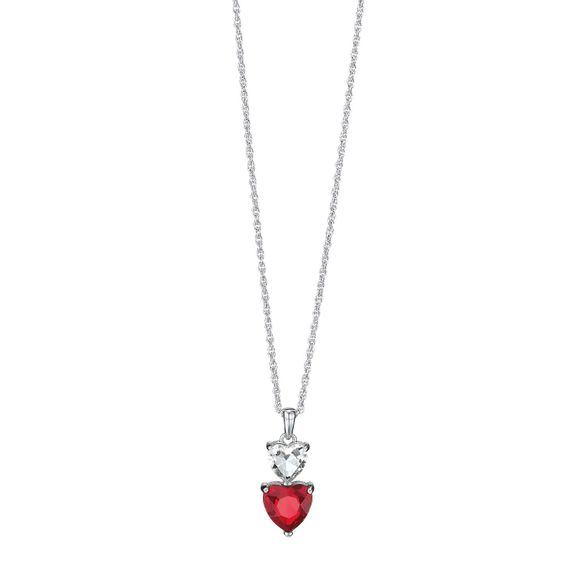 Two of Hearts Necklace