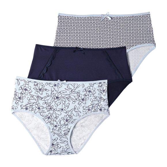 Blue Panty Brief Set Pack of 3...