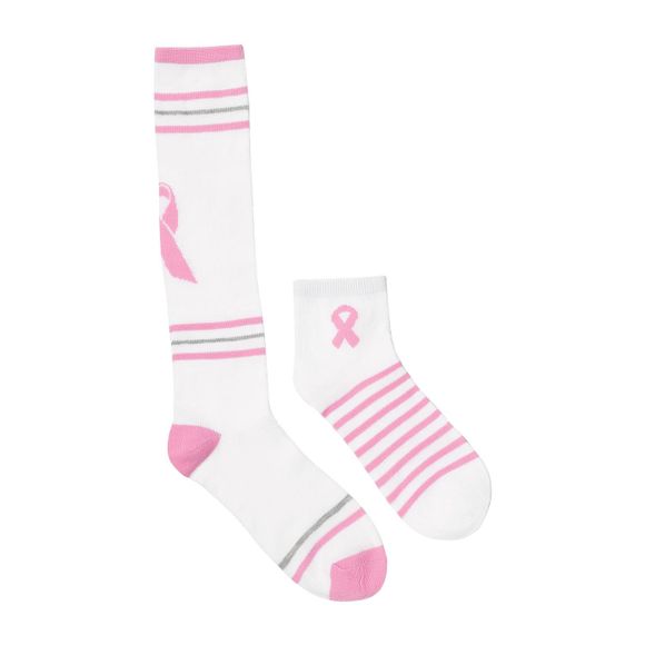 Breast Cancer Awareness 2 Pack Socks