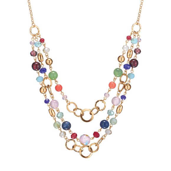 Summer Brights Multi Layered Necklace Avon