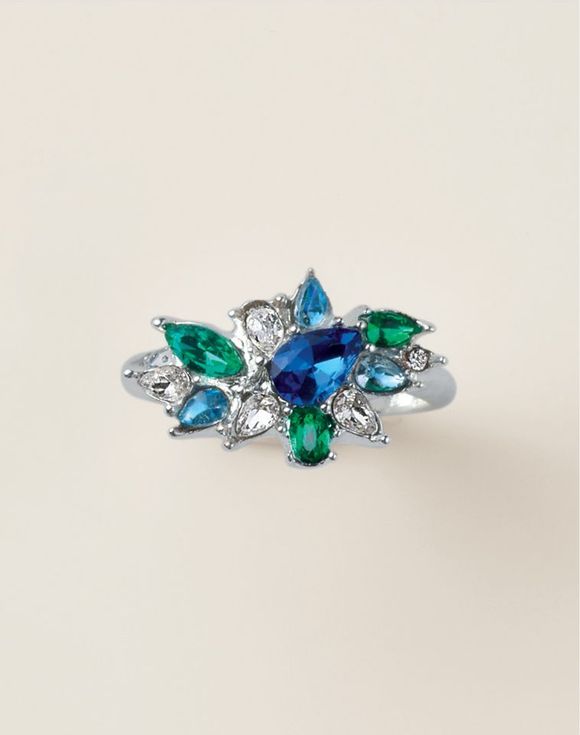 Avon Luxe Blue Flor… - image
