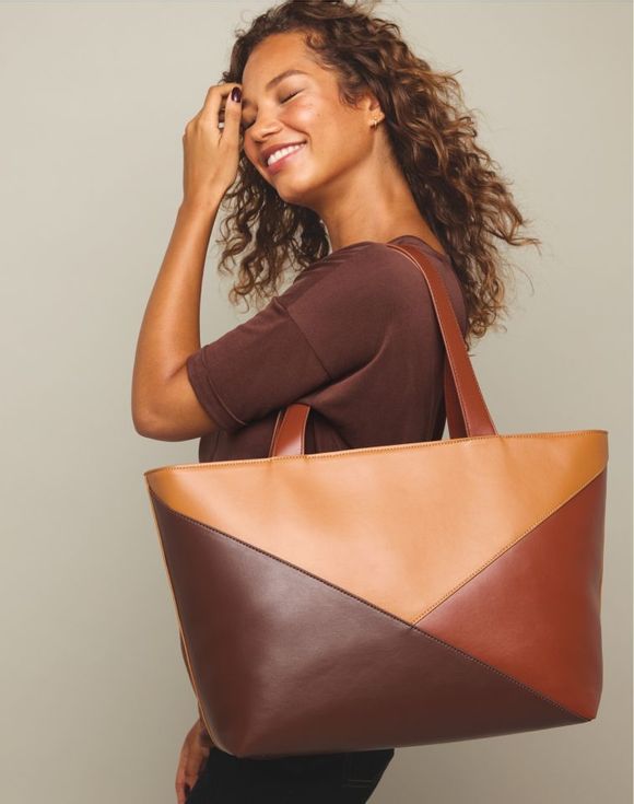 Avon Color Block Bag - image