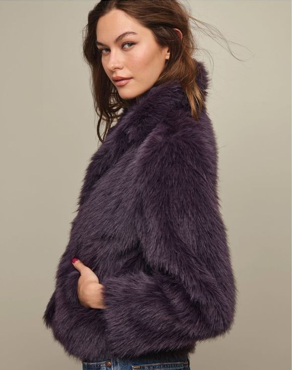 Faux-Fur Jacket - image