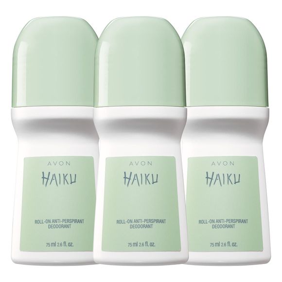 Haiku Roll-On Deodorant Value.