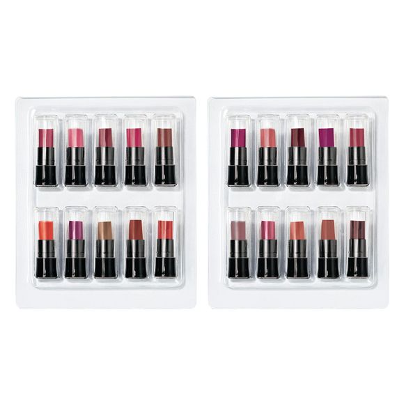 fmg Glimmer Satin Lipstick Sample Pack