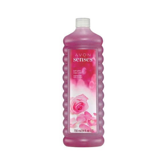 Senses Soft Pink Bubble Bath