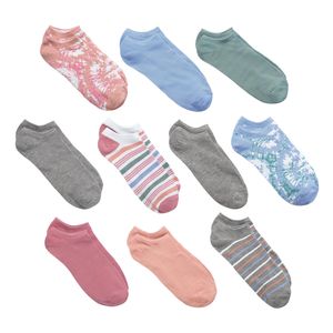 10 Pack Multi Ankle Socks