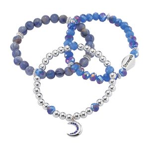 Celestial Charms Stretch Beaded Bracelet Set