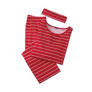 Candy Cane Striped Pajama Set