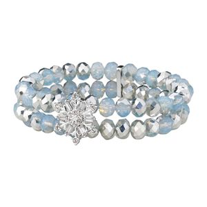 Let it Snow Stretch Bracelet