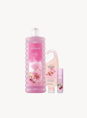 Avon Senses Cherry Blossom Bubble Bath Avon