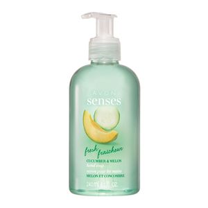 Limo Lágrima Inactividad Avon Senses Fresh Cucumber & Melon Hand Soap | AVON