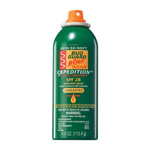 Repelente en aerosol Skin So Soft Bug Guard Plus IR3535® Expedition™ con SPF 28