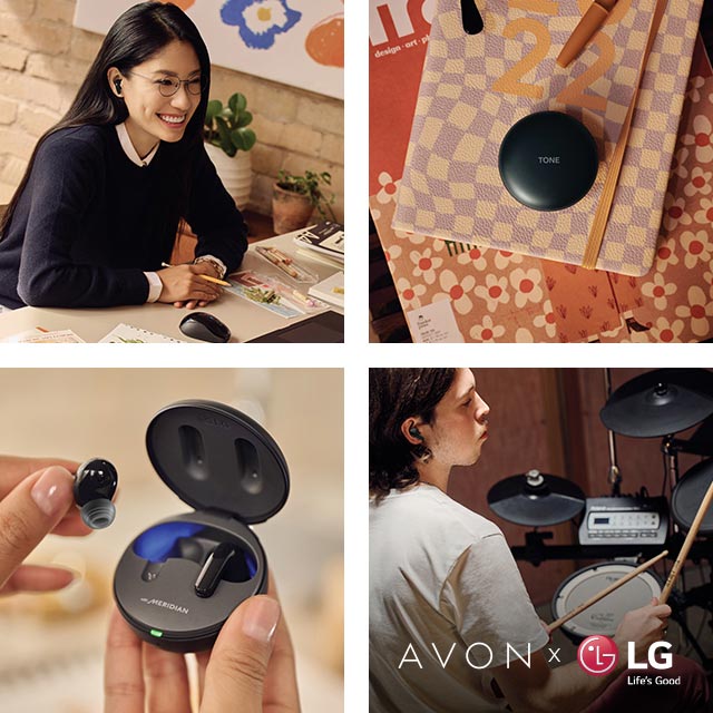 Avon Exclusive: New LG Tone Free T60Q Earbuds