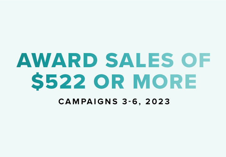 Award Sales of $522 or more