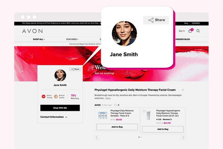 Personalize Online Store